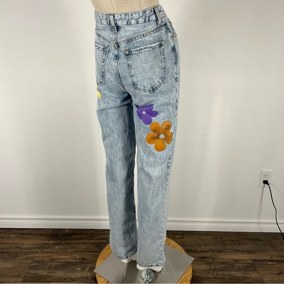 PACSUN 90’s boyfriend Floral Women's Jeans 26x33 - Picture 6 of 13